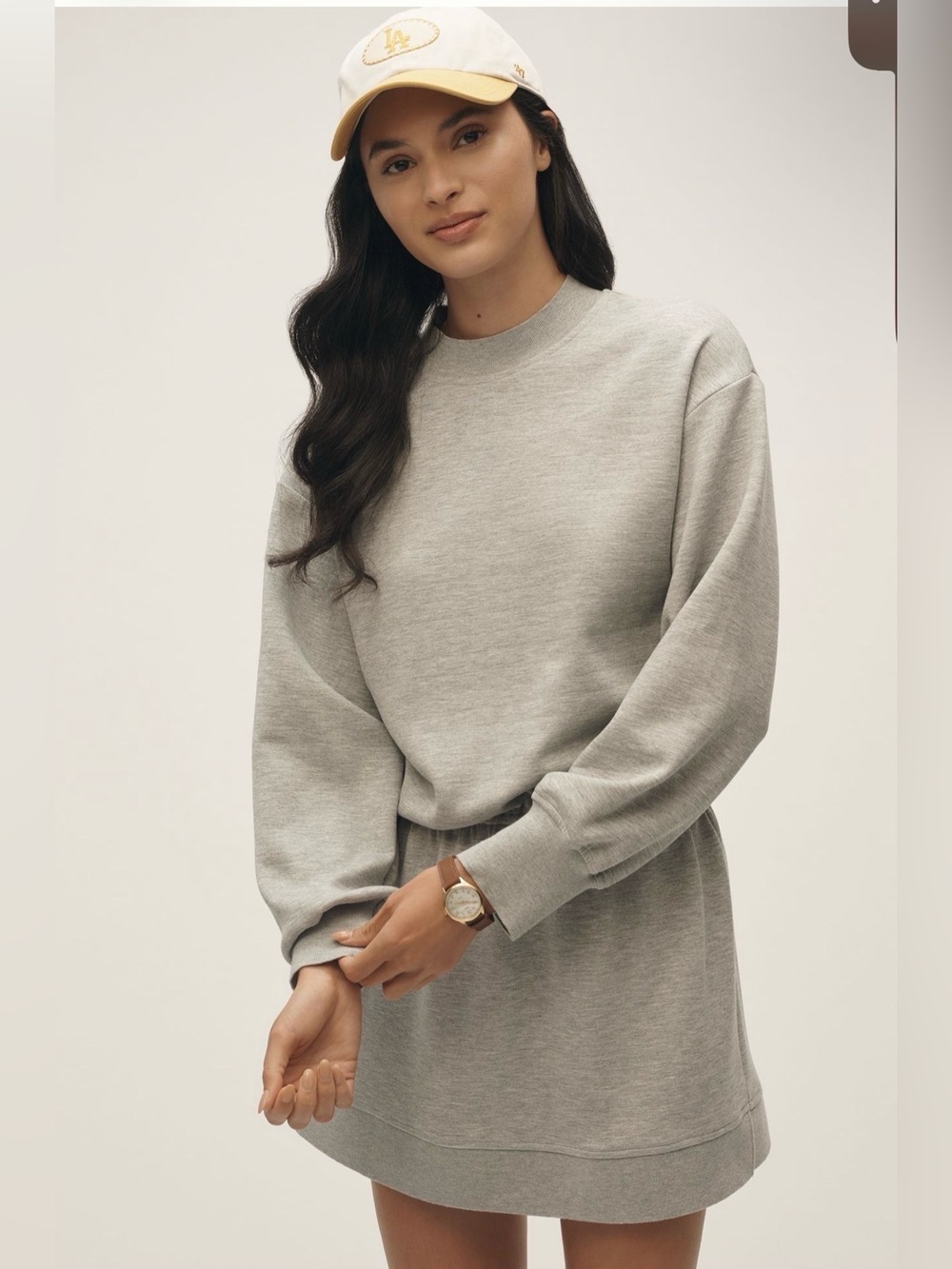 Daily Practice Long Sleeve Mini Dress